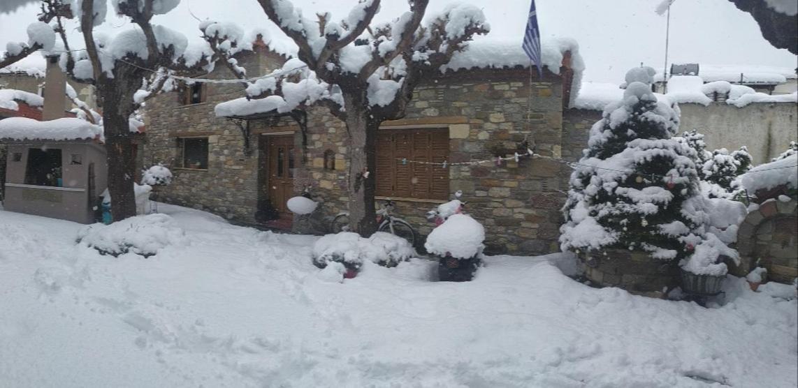 "The Stone" Apartment Agios Vlasios  Luaran gambar