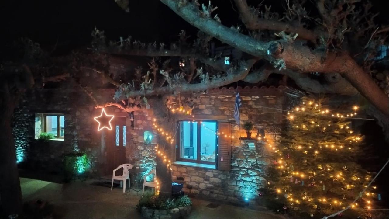 "The Stone" Apartment Agios Vlasios  Luaran gambar