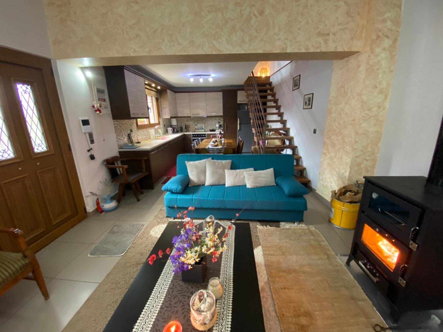 "The Stone" Apartment Agios Vlasios  Luaran gambar