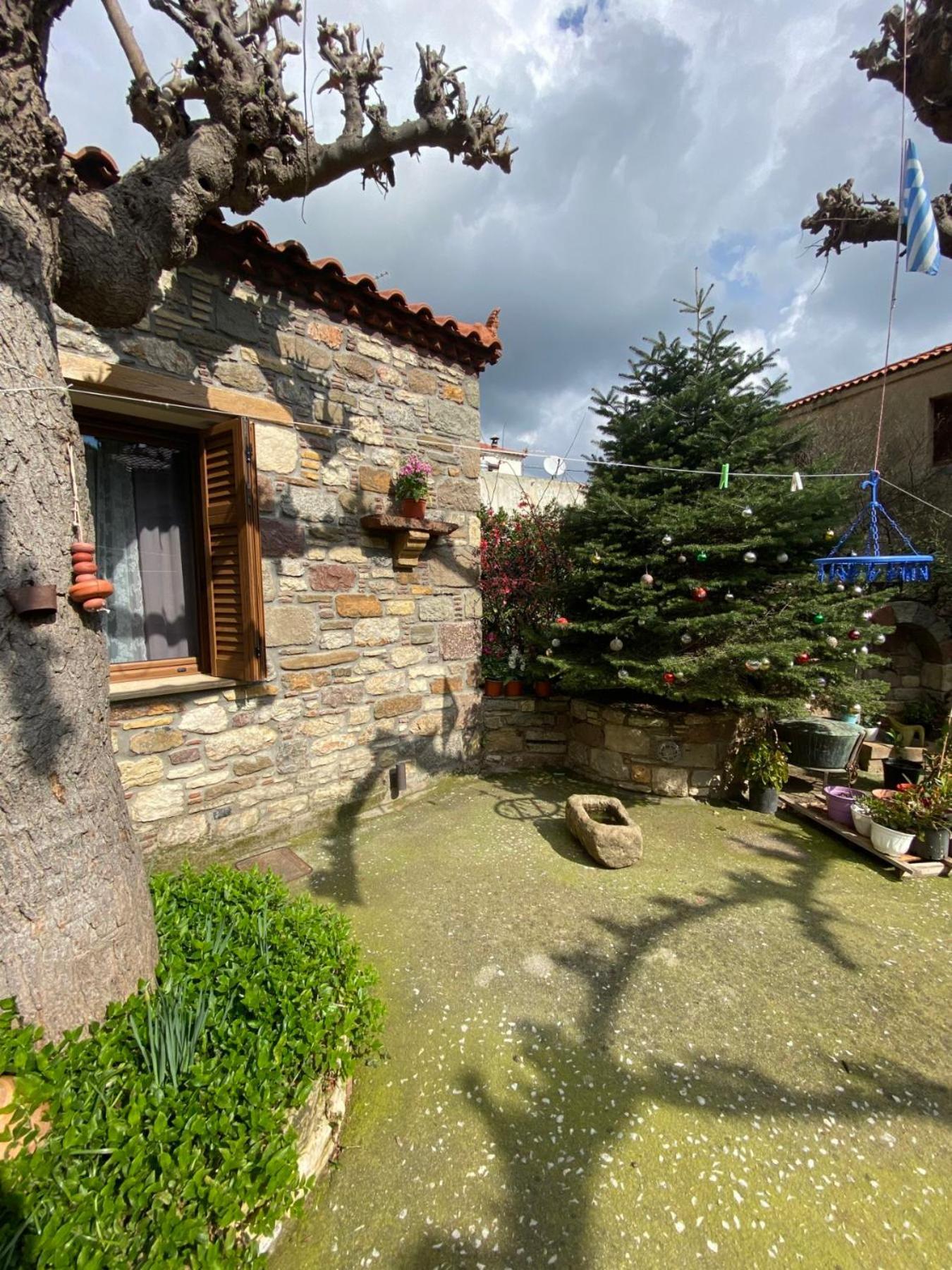 "The Stone" Apartment Agios Vlasios  Luaran gambar